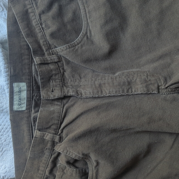 St. John's Bay Light Brown Corduroy Pants 38X32 - Picture 3 of 7